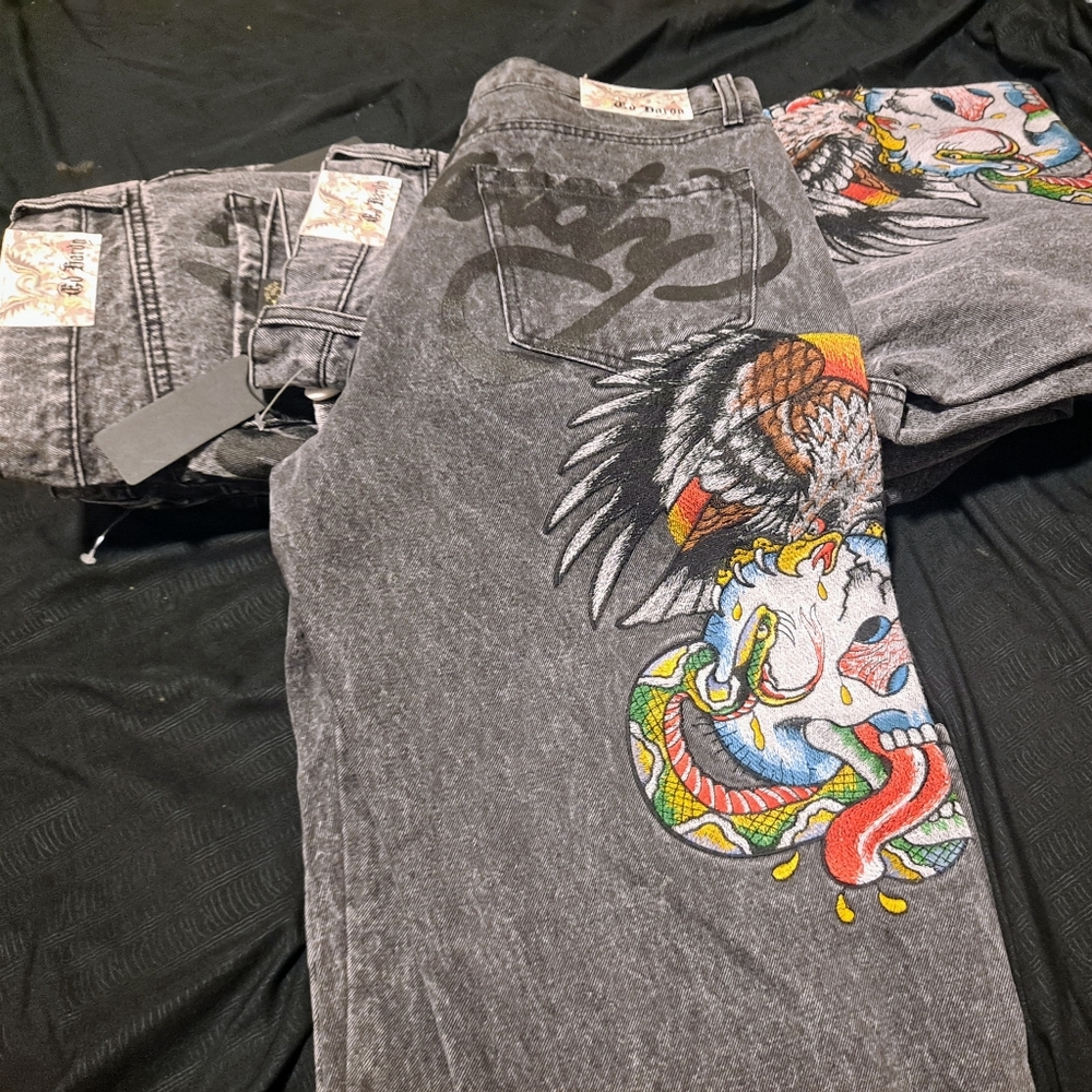 Ed hardy loose fit Jeans